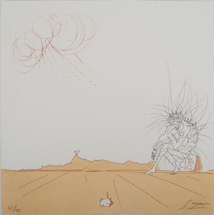 萨尔瓦多·达利
萨尔瓦多·达利（1904 - 1989）
伊比利亚风光：超现实主义思想家，1980
