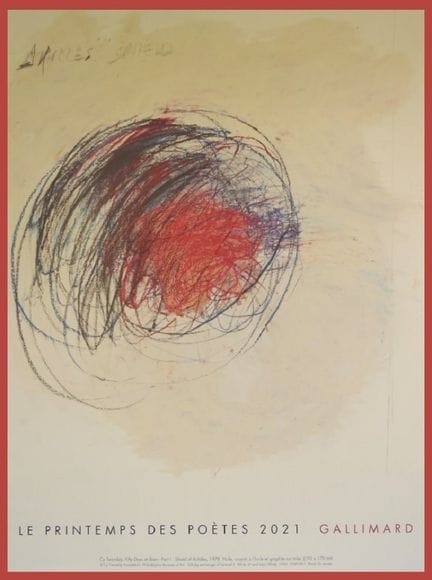 Cy Twombly (1928-2011)
Le bouclier d'Achille

Rare