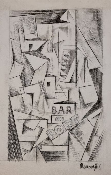 Louis Marcoussis
Il bar del porto, 1913

Carboncin