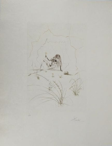 萨尔瓦多·达利
萨尔瓦多·达利（1904-1989）
奥格林修士，隐士，1970

原版石版画（里加