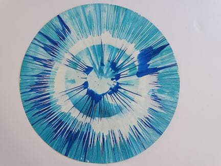Damien Hirst
DAMIEN HIRST 
Dipinto «Circle Spin» -