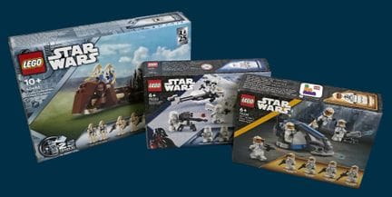 Set of 3 LEGO Star Wars sets:
- 75359 - Ahsoka’s 3