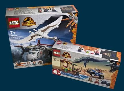 Réunion de 2 sets LEGO Jurassic World :
- 76947 - 