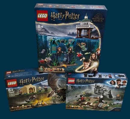 Set of 3 LEGO Harry Potter sets:
- 76420 - The Tri