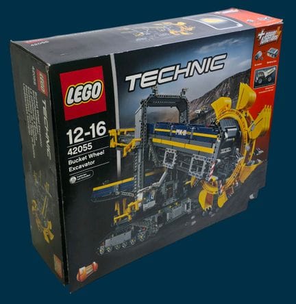 LEGO Technic - 42055 - La pelleteuse à godets. Sce
