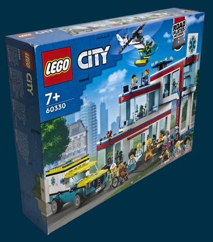LEGO City - 60330 - L'Hôpital. Scellé d'origine.
L
