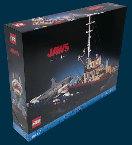 LEGO Ideas Jaws - 21350 -  Les Dents de la mer.
Sc
