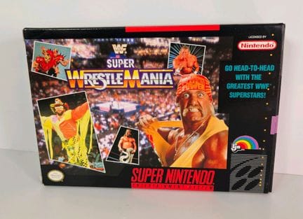 NINTENDO - SUPER NINTENDO. Jeu : WWF Super Wrestle