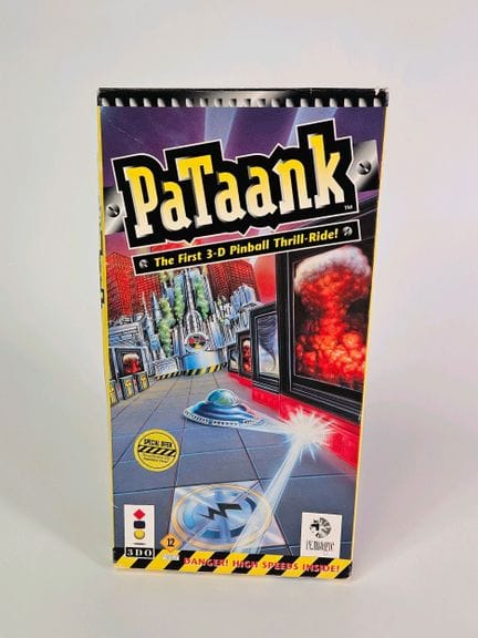 PANASONIC - 3DO. Jeu : Pataank. Complet avec boite