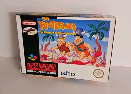 NINTENDO - SUPER NES. Jeu : The Flingstones The Tr