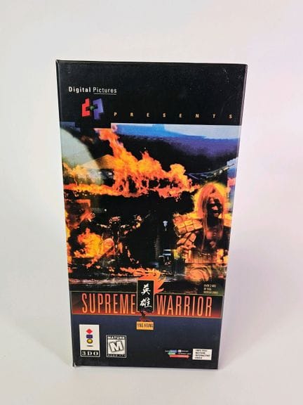 PANASONIC - 3DO. Jeu : Supreme Warrior. Ultra comp