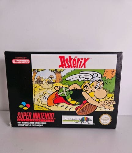 NINTENDO - SUPER NES. Jeu : Astérix. Complet avec 