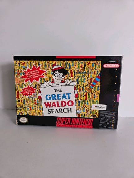 NINTENDO - SUPER NES. Jeu : The Great Waldo Search