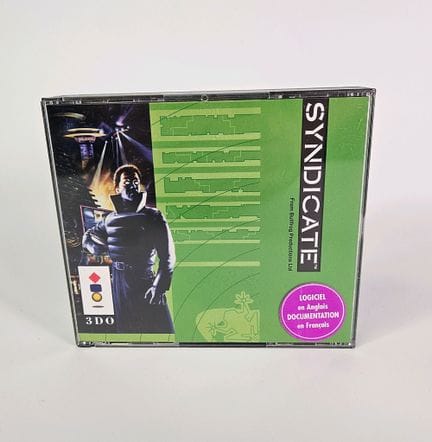 PANASONIC - 3DO. Jeu : Syndicate. Complet avec boi