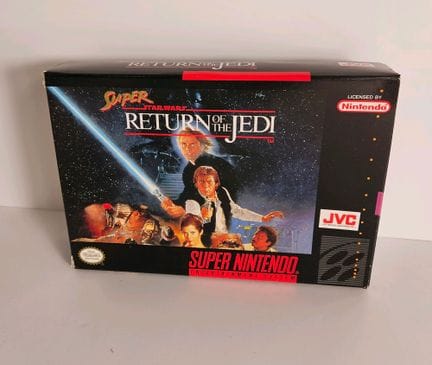 NINTENDO - SUPER NES. Jeu : Star Wars Return of th