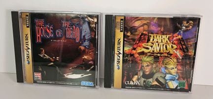 SEGA - SATURN. Lot de 2 jeux : Dark Savior et The 