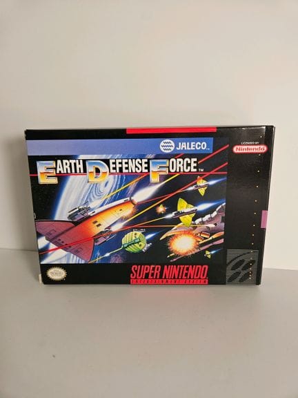 NINTENDO - SUPER NES. Jeu : Earth Defense Force. C