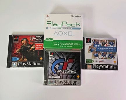 SONY - PS1. Jeu : Play Pack Anthologie Volume 3 av