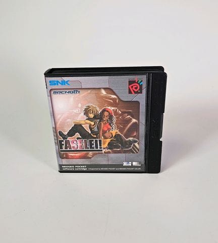 SNK - NEO GEO POCKET COLOR。游戏：《Faselei!》。含原装盒、说明书和