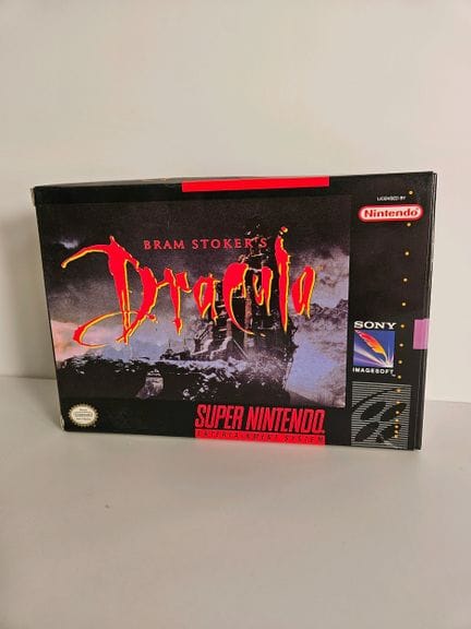 NINTENDO - SUPER NES. Jeu : Dracula. Complet avec 