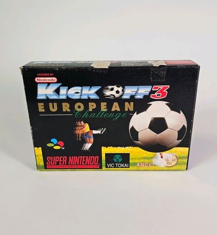 NINTENDO - SUPER NINTENDO. Jeu : Kick Off 3: Europ