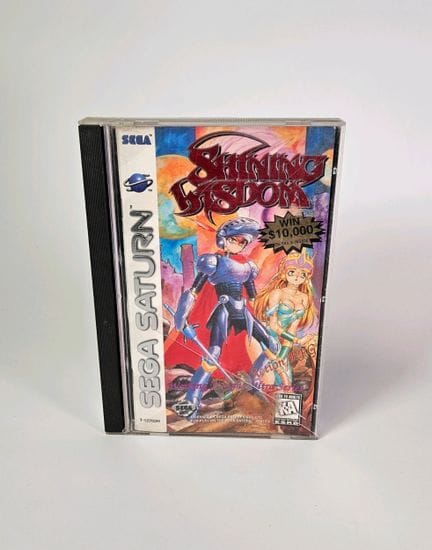 SEGA - SATURN. Jeu : Shining Wisdom. Version US. S