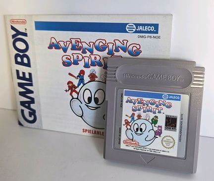 任天堂 - Game Boy - 游戏：《复仇之灵》（散装，附说明书）。PAL NOE版。品相近乎全