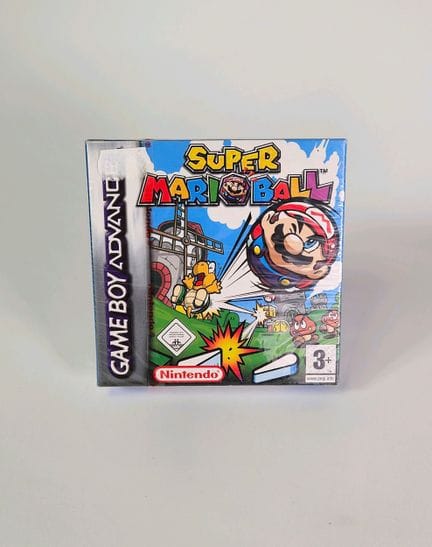 任天堂 - Game Boy Advance。游戏：《超级马里奥弹珠台》。全新未拆封。PAL欧洲版。