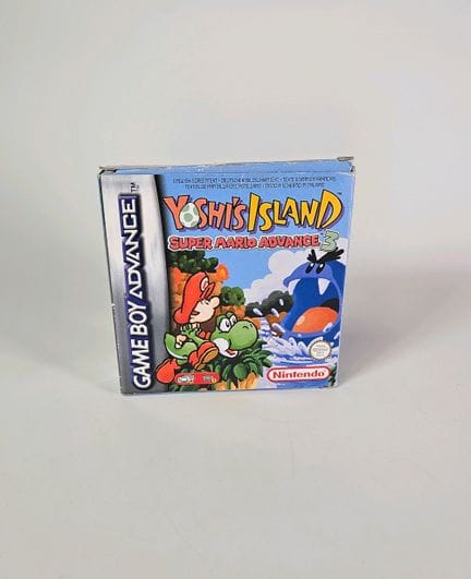 任天堂 - Game Boy Advance。游戏：《耀西岛：超级马里奥 Advance 3》。含原