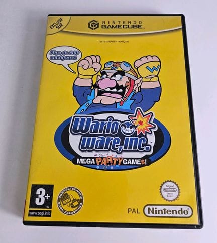 NINTENDO - GAMECUBE. Jeu : Wario Ware Inc Mega Par