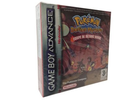 GAMEBOY ADVANCE - 任天堂 - 《宝可梦：神秘迷宫：红色救援队》 - 全新，原封未拆