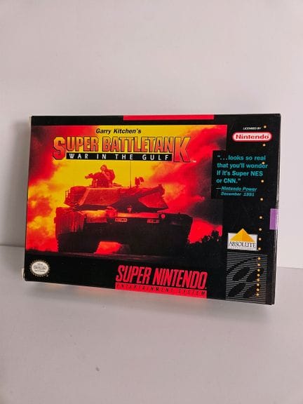 NINTENDO - SUPER NES. Jeu : Super Battletank War i