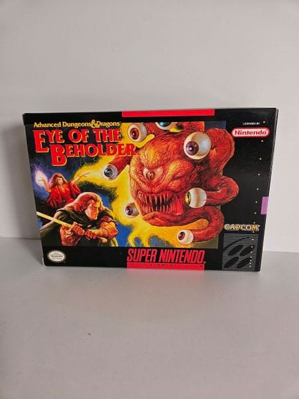 NINTENDO - SUPER NES. Jeu : Eye of the Beholder. C