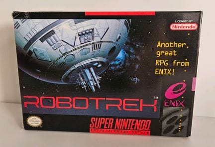 NINTENDO - SUPER NES. Jeu : Robotrek. Ultra comple