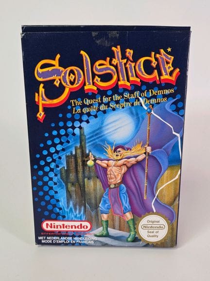 任天堂 - NES。游戏：《Solstice: The Quest for the Staff of