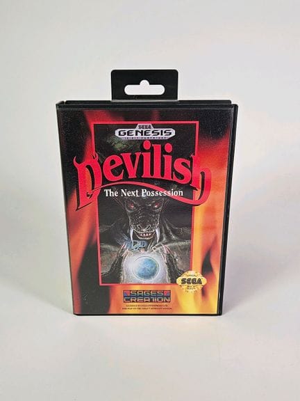 SEGA - GENESIS。游戏：《Devilish The Next Possession》。含