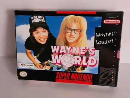 NINTENDO - SUPER NES. Jeu : Wayne's World. Complet