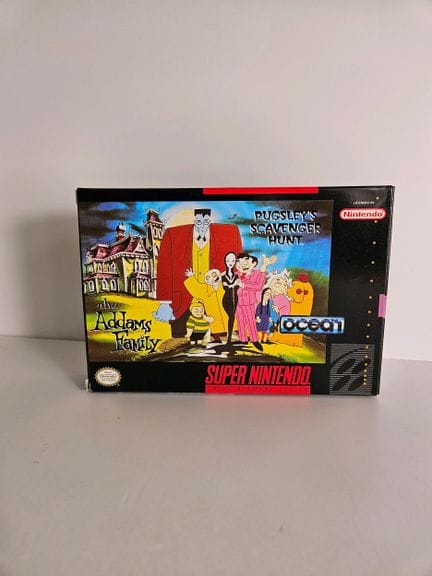 NINTENDO - SUPER NES. Jeu : Pugsley's Scavenger Hu