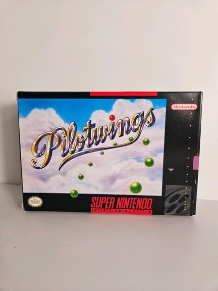 NINTENDO - SUPER NES. Jeu : Pilotwings. Complet av