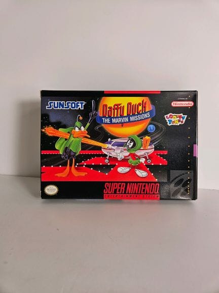 NINTENDO - SUPER NES. Jeu : Daffy Duck The Marvin 