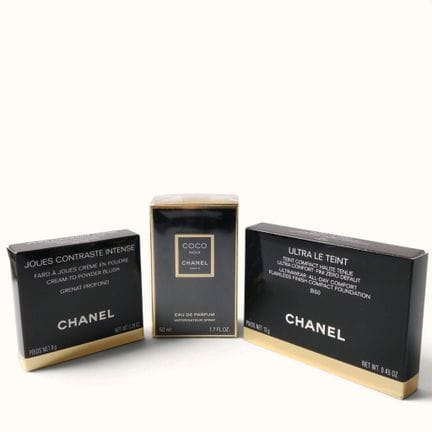 CHANEL. Set consisting of "Coco Noir" Eau de Parfu