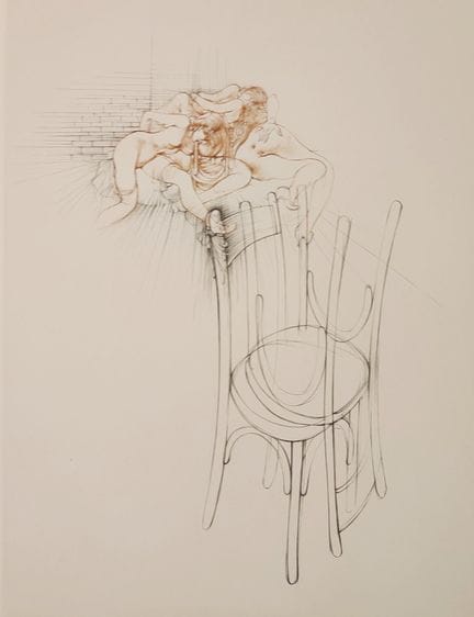 Hans Bellmer
Hans BELLMER
Scène érotique II - 1971