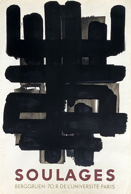 Pierre Soulages (1919)
Lithografie Nr. 3, 1957

Se