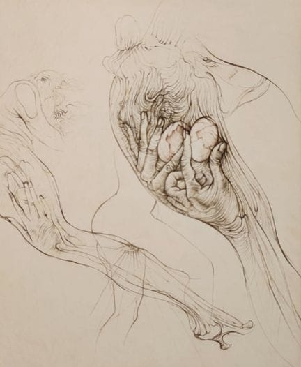 Hans Bellmer
Hans BELLMER
L'oeuf, 1972

Gravure
Ep