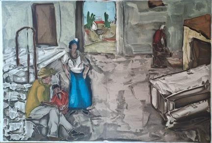 Toussaint d’Orcino (1913–1986)
Der Hof

Original-L