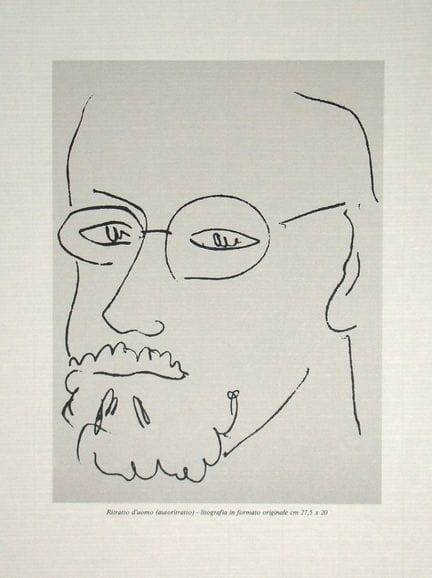 Henri Matisse (da) (1869-1954) 
Autoritratto, 1978