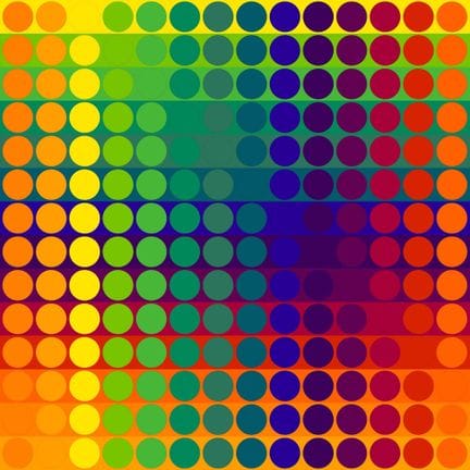 Julio Le Parc (1928–2026)
  Color Secuencia 7 – 20