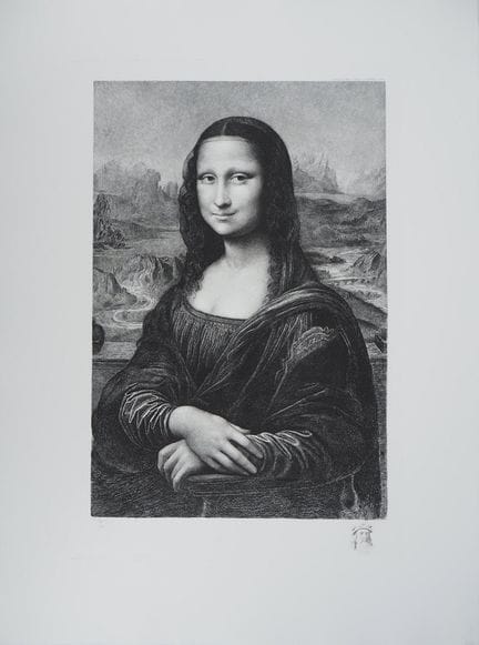 Léonard de Vinci
Mona Lisa, la Joconde

Gravure à 