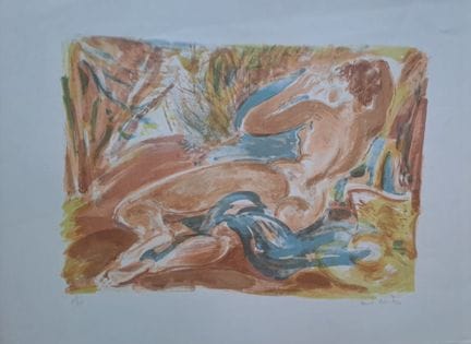 André Planson (1898-1981)
Nudo disteso

Litografia