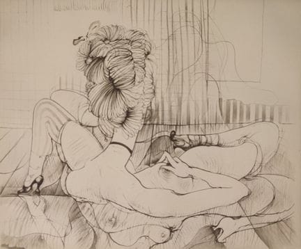 Hans Bellmer
Hans BELLMER 
Sans titre 

Gravure or